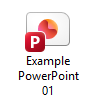 PowerPoint file icon